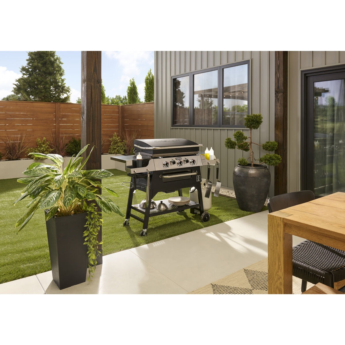 28" Outdoor Griddler™ - 2-in-1 Griddle &amp; Broiler