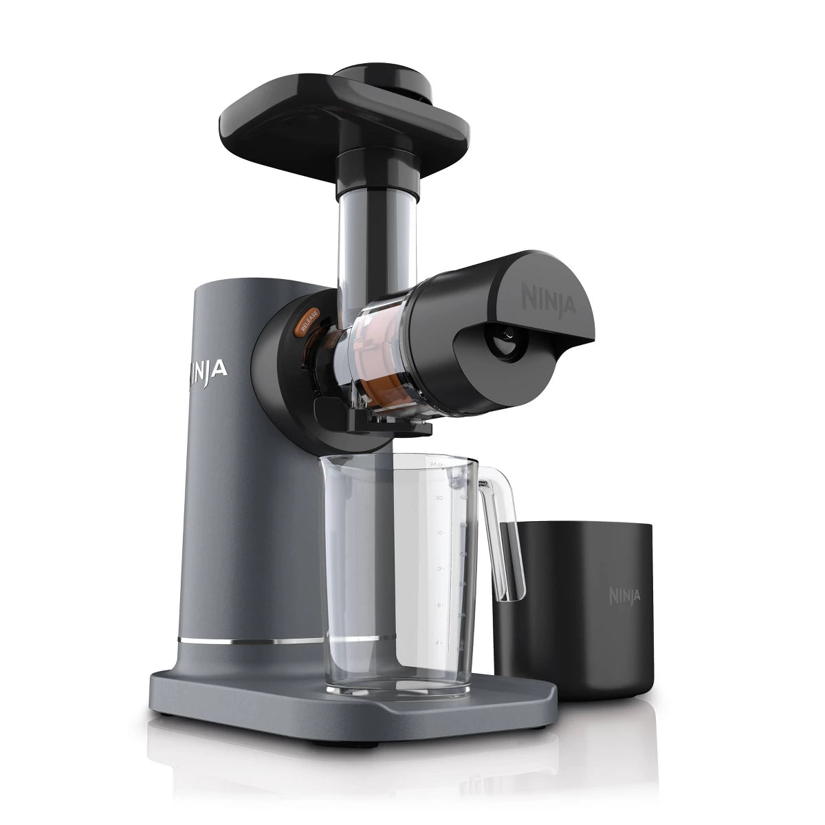 Ninja NeverClog Cold Press Juicer Powerful Slow Juicer with Total Pulp Control Easy to Clean - JC151: Juicer Machine, Dishwasher-Safe, BPA-Free