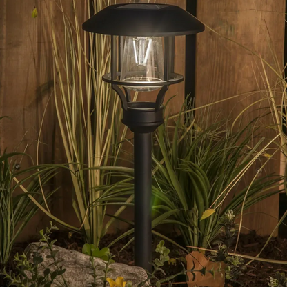 Sterno Solar Edison Path Lights : 8-Pack