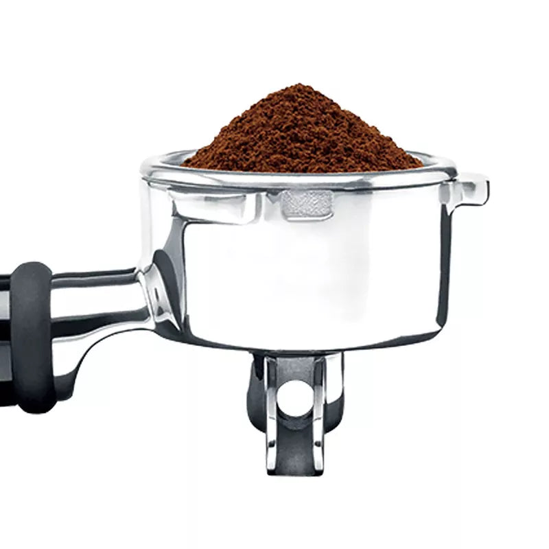 Breville Stainless Steel Barista Express Espresso Machine Light Silver BES870XL: 15 Bars Pressure, Milk Frother, Grinder