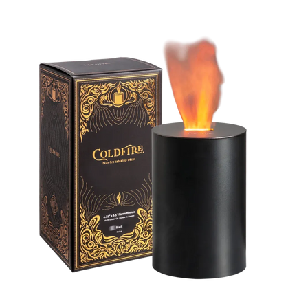 2-Pack: COLDFIRE by Illure Faux Fire Tabletop Decor