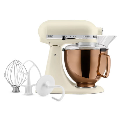 KitchenAid 5qt 10-Speed Stand Mixer with Copper Bowl Fresh Linen - Hearth &amp; Hand™ with Magnolia: Metal, 325W, 22.8 lbs