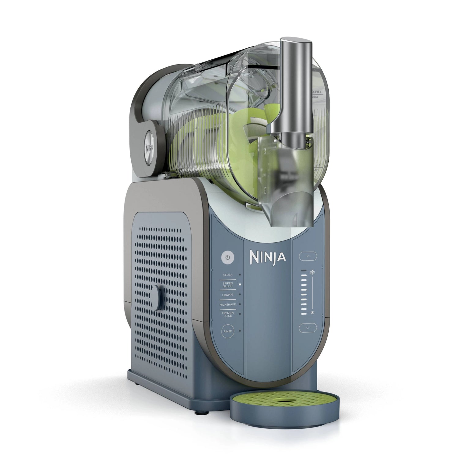 Ninja SLUSHi 88oz Professional Frozen Drink Maker with RapidChill Technology 5 Preset Programs Gray FS301